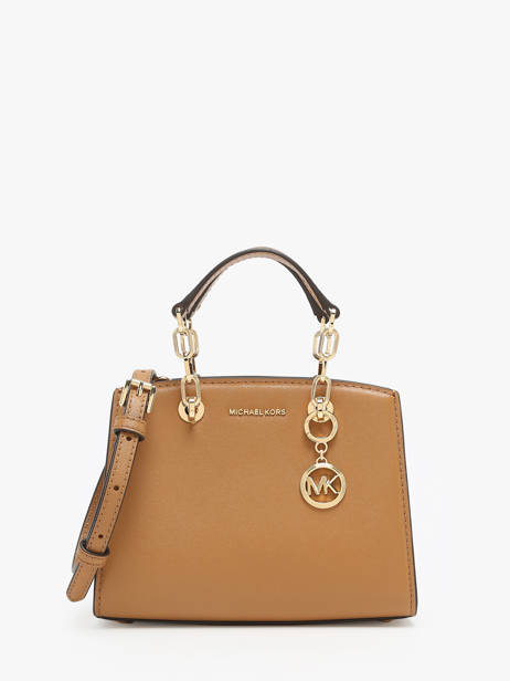 Sac Bandoulière Cynthia Cuir Michael kors Marron cynthia S4GCYC1T