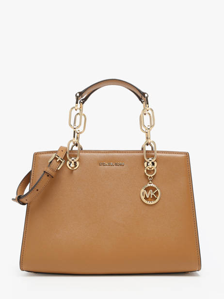 Sac Porté Main Cynthia Cuir Michael kors Marron cynthia S4GCYS2T