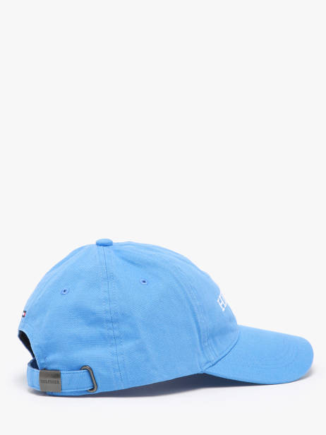 Casquette Tommy hilfiger Bleu th monotype AM12154 vue secondaire 2