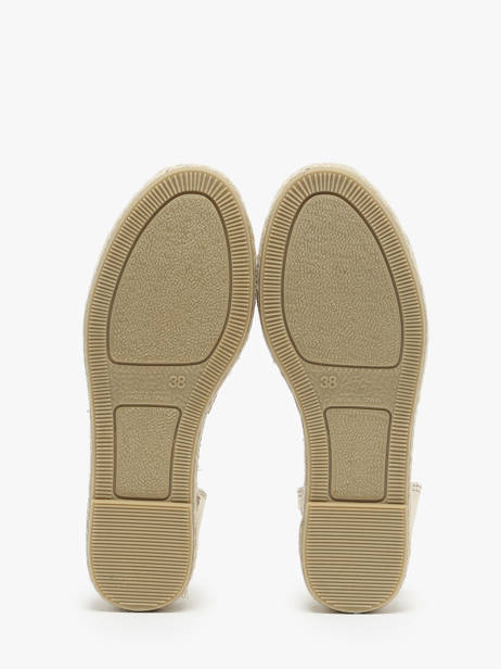 Espadrilles En Cuir Toni pons Or women P vue secondaire 3