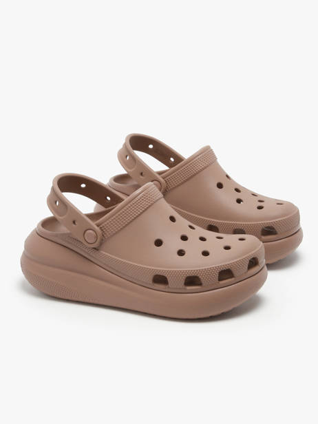 Mules Crush Clog Crocs Marron accessoires 207521 vue secondaire 1