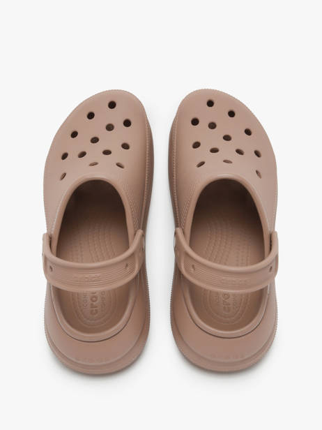 Mules Crush Clog Crocs Marron accessoires 207521 vue secondaire 3