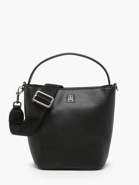 Sac Bandoulière Essentiel Polyester Recyclé Tommy hilfiger Noir essentiel AW15706