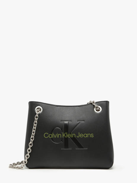 Sac Porté épaule Sculpted Calvin klein jeans Noir sculpted K607831