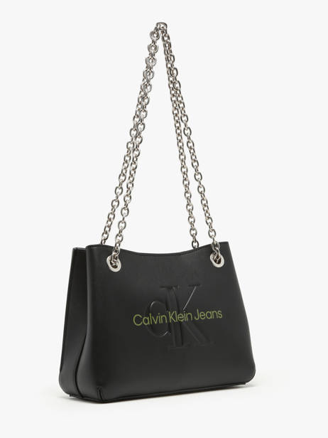 Sac Porté épaule Sculpted Calvin klein jeans Noir sculpted K607831 vue secondaire 2