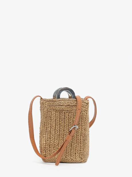 Crossbody Bag L'atelier Du Crochet Le voyage en panier Beige l'atelier du crochet AM776 other view 5