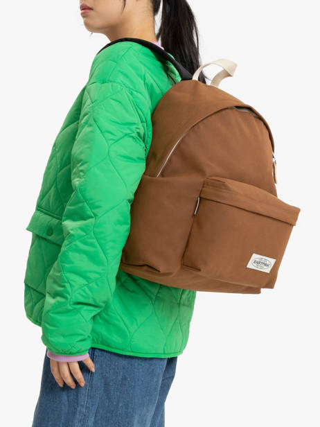1 Compartment Backpack Eastpak Brown upgrained K620UPG other view 1