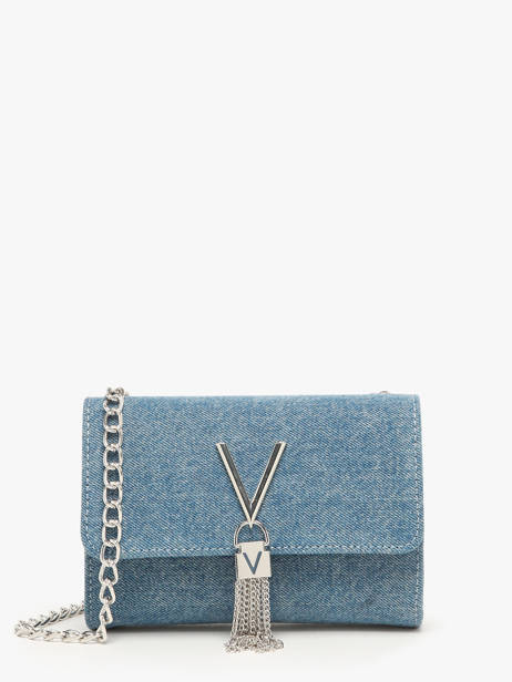 Sac Bandoulière Divina Denim Valentino Bleu divina denim VBS7SN03