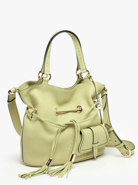 Sac Seau M Premier Flirt Cuir Lancel Vert premier flirt A10110 vue secondaire 3