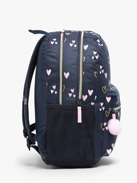 1 Compartment Pouch Milky kiss Blue heart of gold 4416 other view 2