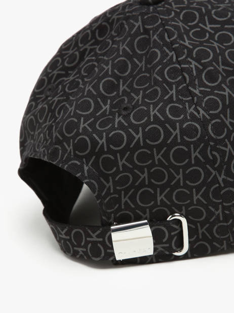 Casquette Calvin klein jeans Noir essential patch K510485 vue secondaire 2