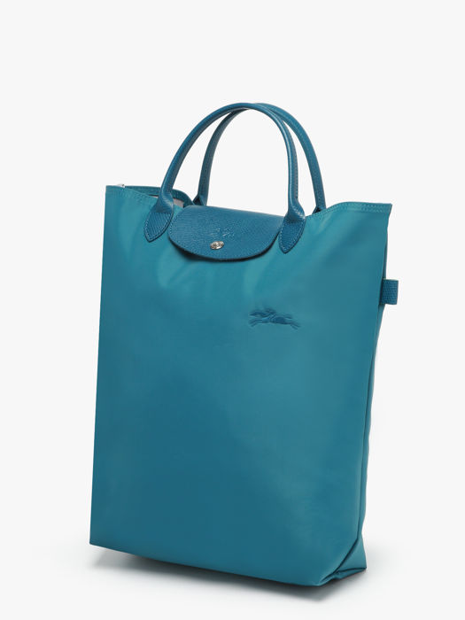 Longchamp Le pliage green Sacs porté main Bleu