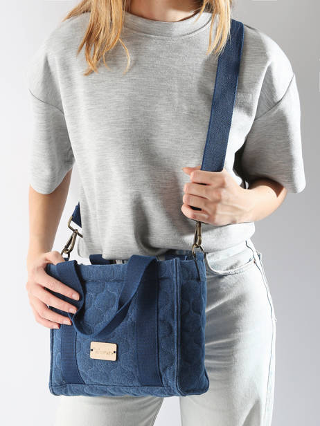 Sac Bandoulière Muflier Denim Woomen Bleu muflier denim WMUD11 vue secondaire 1