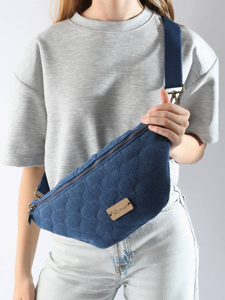 Sac Banane Muflier Denim Woomen Bleu muflier denim WMUD04 vue secondaire 1