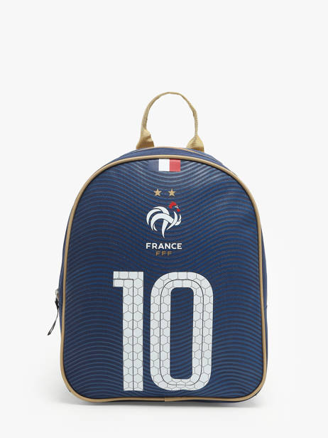 Sac à Dos 1 Compartiment Federat. france football Bleu fff 23DX201S