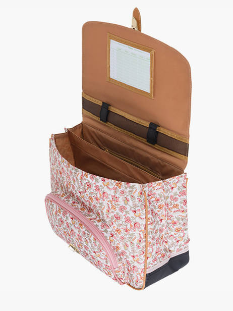 Cartable 2 Compartiments Tann's Rose les fantaisies f 38209 vue secondaire 2