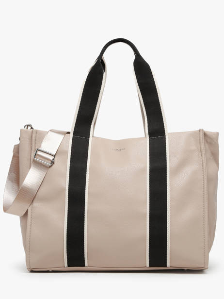 Sac Porté épaule A4 Miniprix Beige new grain F6946