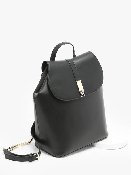 Sac à Dos Tommy hilfiger Noir th heritage AW16769 vue secondaire 2