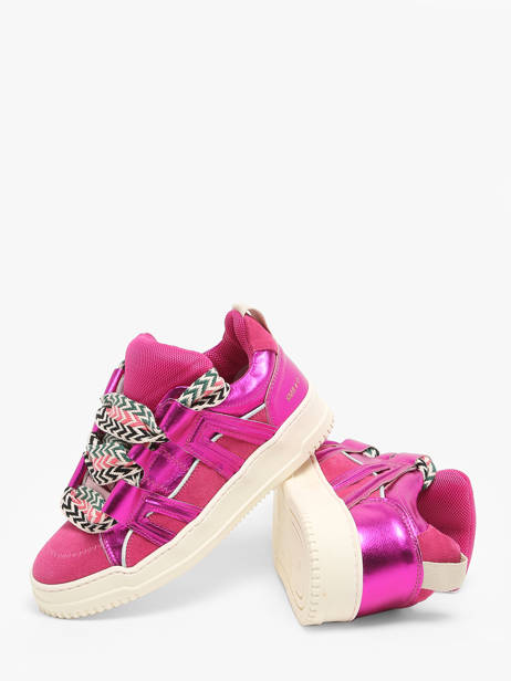 Sneakers Inna En Cuir Semerdjian Rose women INNA206 vue secondaire 3