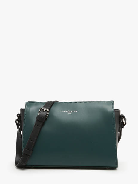 Sac Bandoulière Smooth Cuir Lancaster Vert smooth 437-02