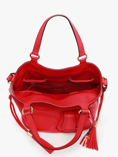 Sac Seau M Premier Flirt Cuir Lancel Rouge premier flirt A10110 vue secondaire 3