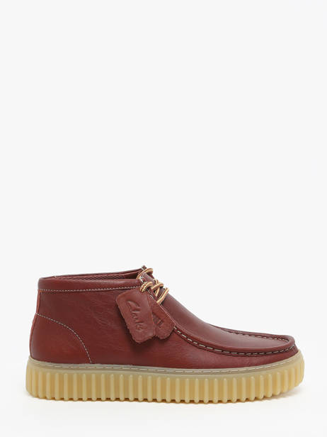 Chaussures Derbies Torhill Hi En Cuir Clarks Marron men 26178267