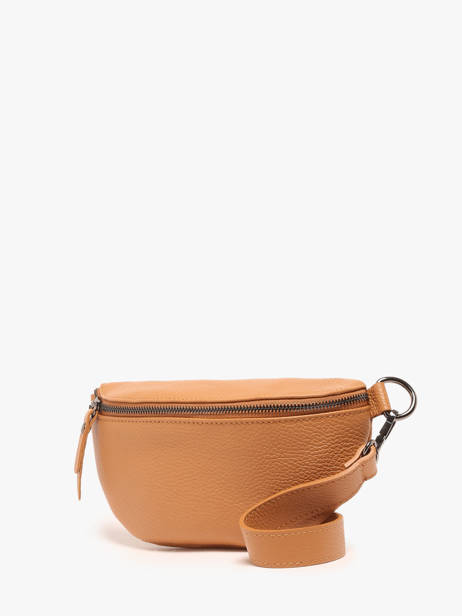 Leather Caviar Belt Bag Milano Brown caviar CA19091B other view 2