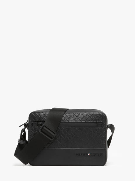 Sac Bandoulière Tommy hilfiger Noir monogram AM12676