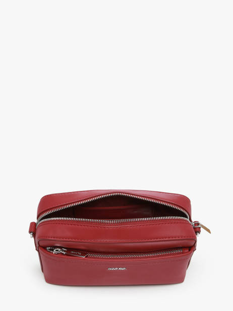 Sac Bandoulière Must Polyester Recyclé Calvin klein jeans Rouge must K612280 vue secondaire 3