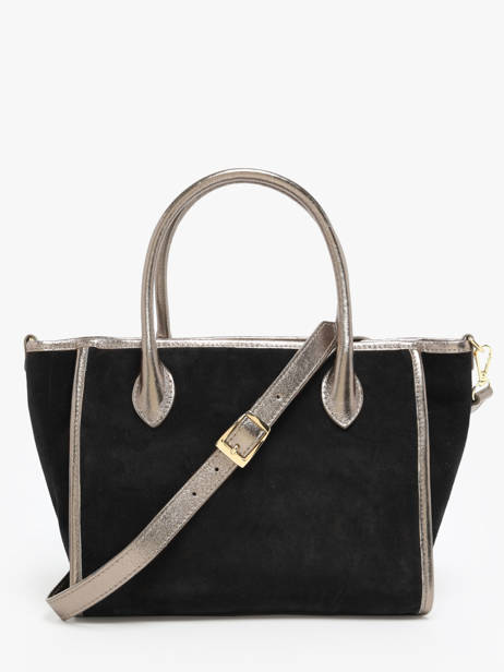 Sac à Main Velvet Cuir Milano Noir velvet VE24062 vue secondaire 4