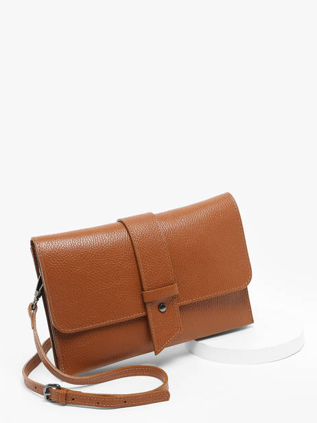 Sac Bandoulière Caviar Cuir Milano Marron caviar CA240610 vue secondaire 2