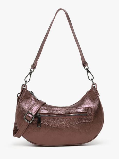 Sac Porté épaule Nine Cuir Milano Marron nine NI24061