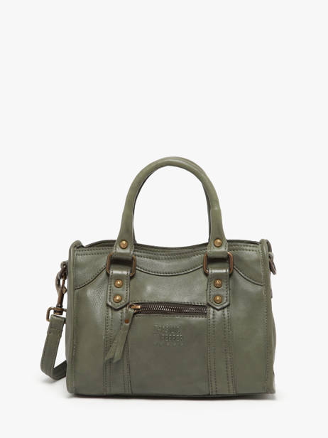 Sac Bandoulière Cow Cuir Basilic pepper Vert cow BCOW72