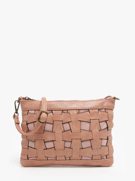 Sac Bandoulière Tresse Miniprix Rose tresse MD19045