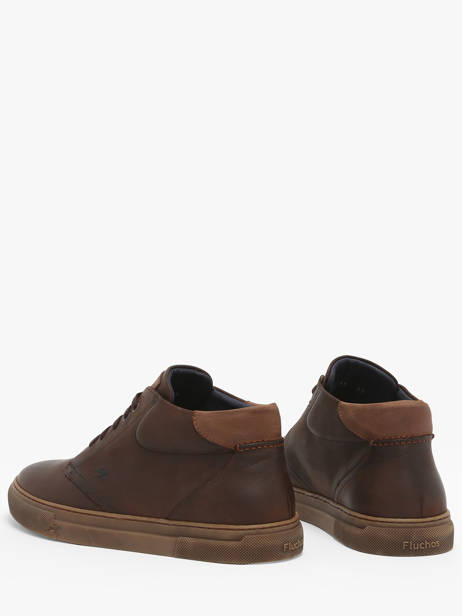 Sneakers Niko En Cuir Fluchos Marron men F1549 vue secondaire 2