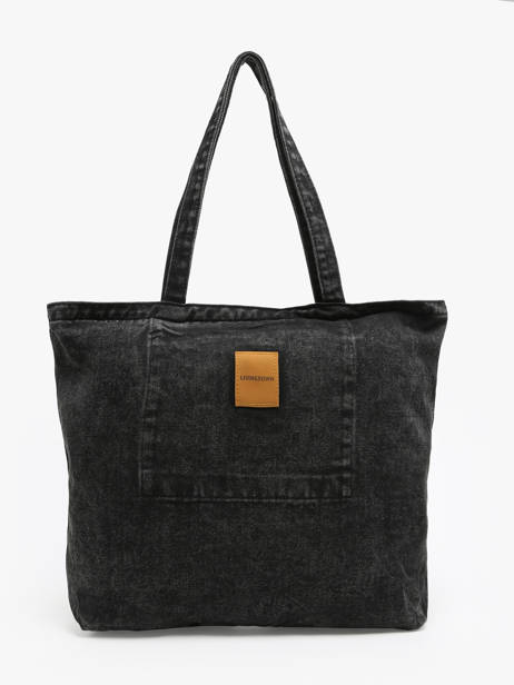 Sac Porté épaule Denim Coton Miniprix Noir denim 33001 vue secondaire 3