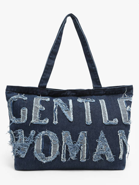 Sac Porté épaule Denim Coton Miniprix Bleu denim 26