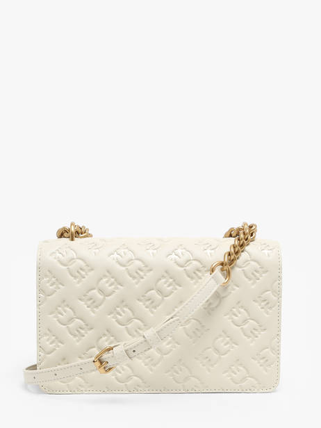 Sac Bandoulière Love Bag Icon Cuir Pinko Blanc love bag icon A1YB vue secondaire 4