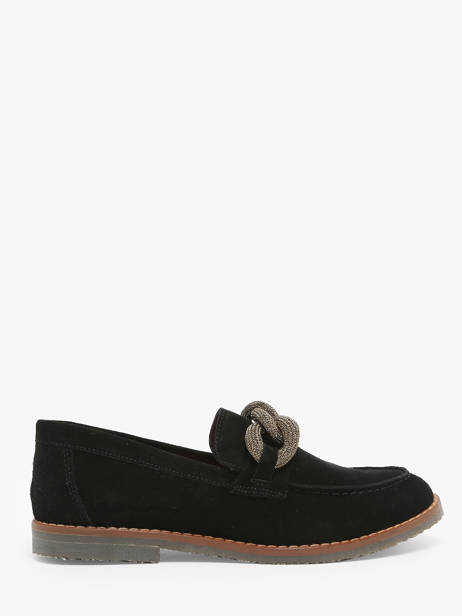 Mocassins Marcia En Cuir Aliwell Noir women MARCIA