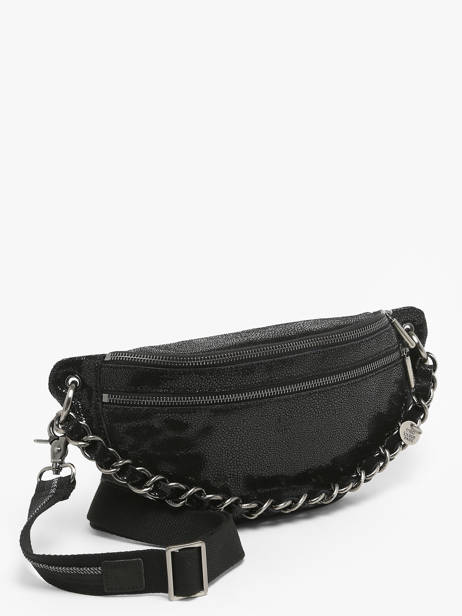 Sac Banane Mila louise Noir vintage 23689BB vue secondaire 2