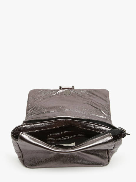 Sac Bandoulière Leather Cuir Biba Argent leather ELI1L vue secondaire 3