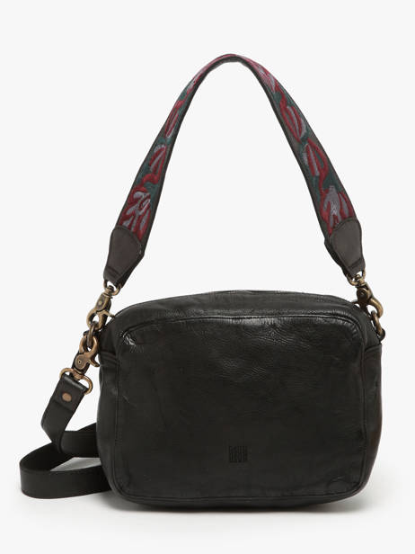 Sac Bandoulière Heritage Cuir Biba Noir heritage SUM2L