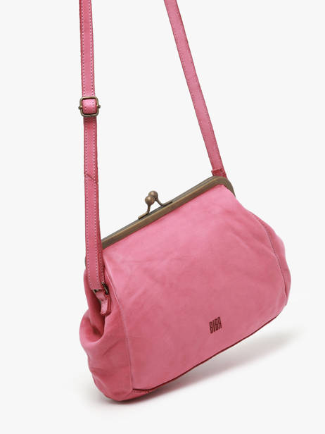 Sac Bandoulière Heritage Cuir Biba Rose heritage BT22 vue secondaire 2