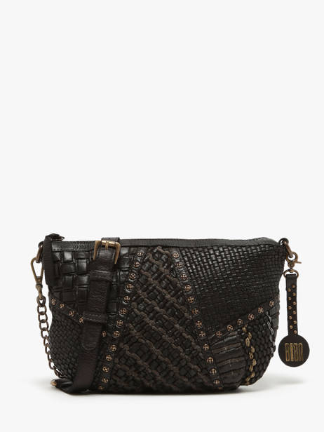 Sac Bandoulière Heritage Cuir Biba Noir heritage CAE1L