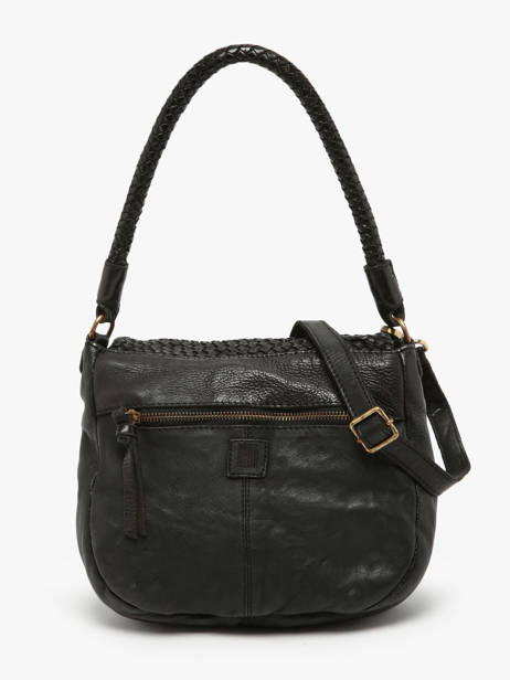 Sac Bandoulière Heritage Cuir Biba Noir heritage VAR1L vue secondaire 3