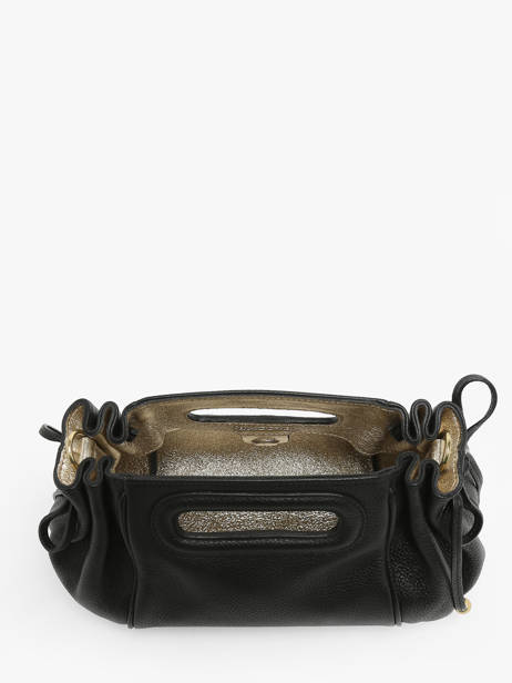 Sac Bandoulière D Light Cuir Gerard darel Noir d light DAS08440 vue secondaire 3