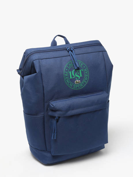 Sac à Dos Business Lacoste Bleu neo croc NU4688NZ vue secondaire 2