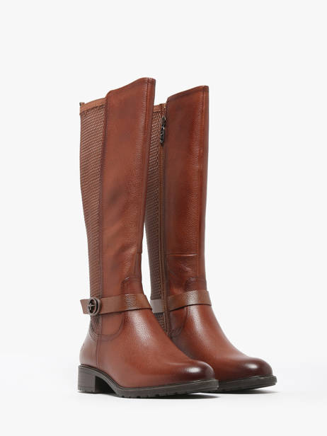 Bottes Cavalières En Cuir Tamaris Marron women 43 vue secondaire 2