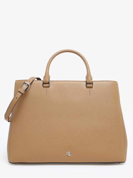 Sac Porté Main Hanna 37 Cuir Lauren ralph lauren Marron hanna 31898556