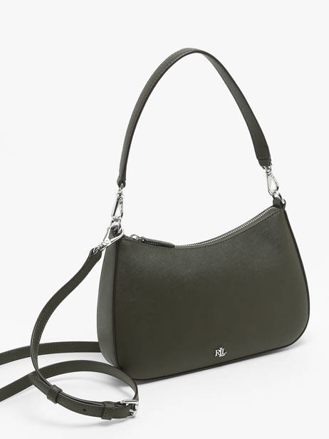 Sac Porté épaule Danni 26 Cuir Lauren ralph lauren Vert danni 31883768 vue secondaire 2